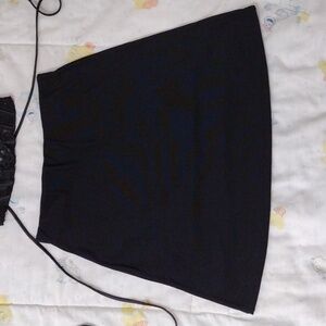 I.N. San Francisco classic black mini skirt A Line